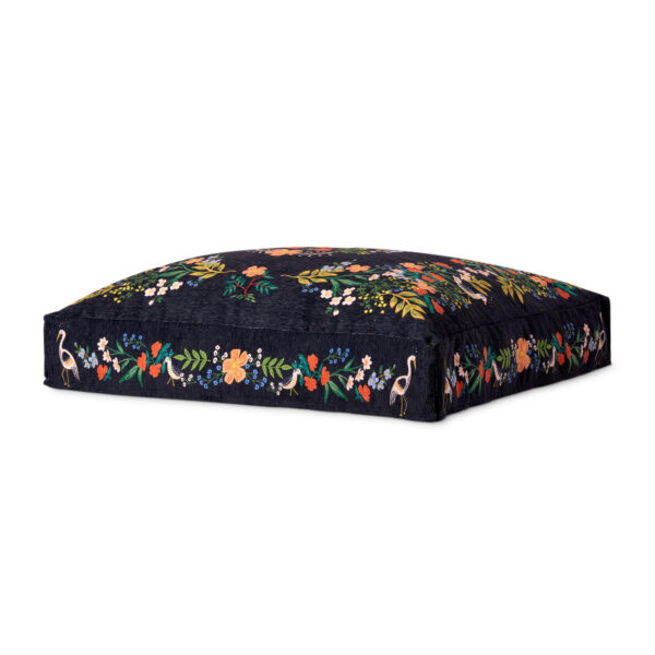 Black/Multi 36″x36″ Floor Pillow