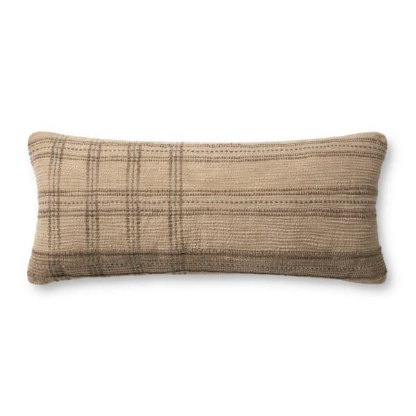 Calista Tan/Slate PAR0018 Pillow