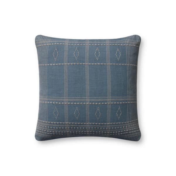 Lina Blue/Slate PAR0016 Pillow