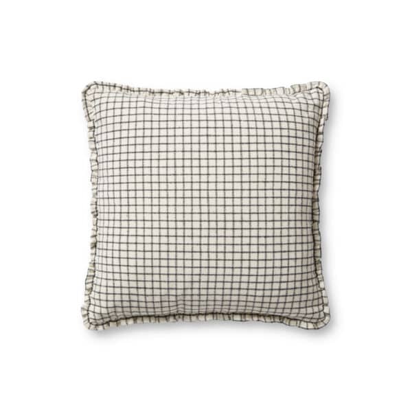 Dinah Ivory/Black PCJ0012 Pillow