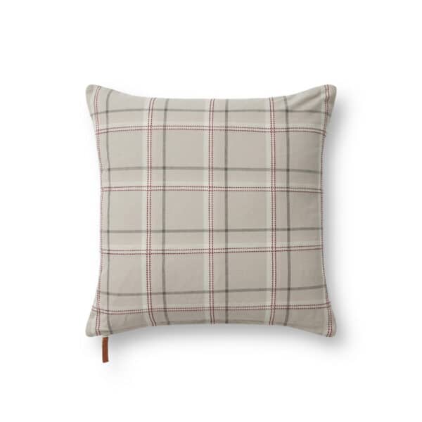 Teddy Beige/Multi 18″x18″ Pillow