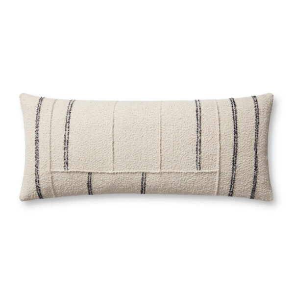 Susanna Ivory/Charcoal PMH0059 Pillow
