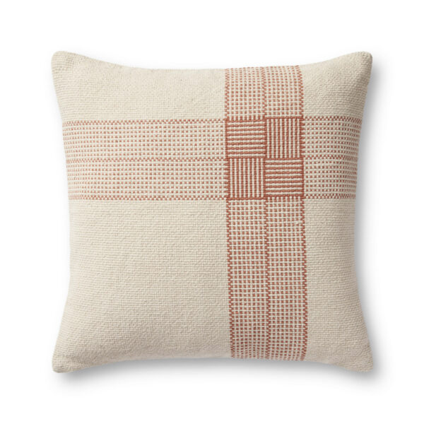 Wells Cream/Terracotta PMH0041 Pillow