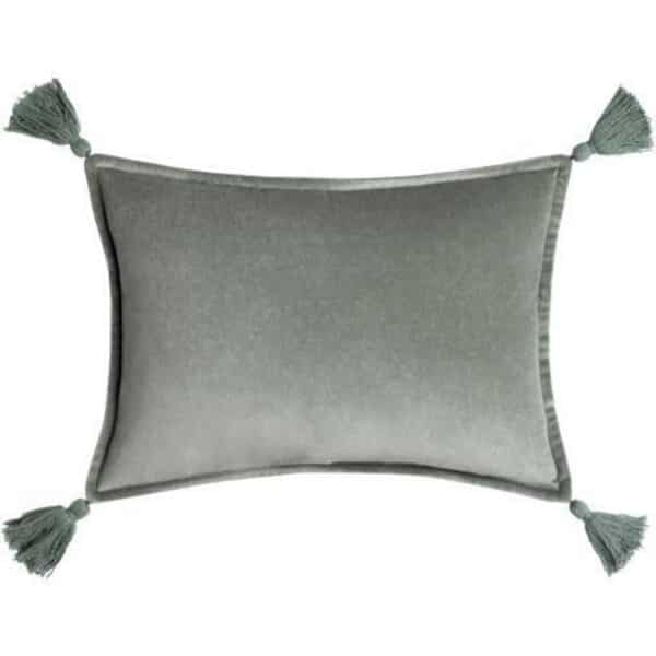 Cotton Velvet 13″x19″ Lumbar Pillow