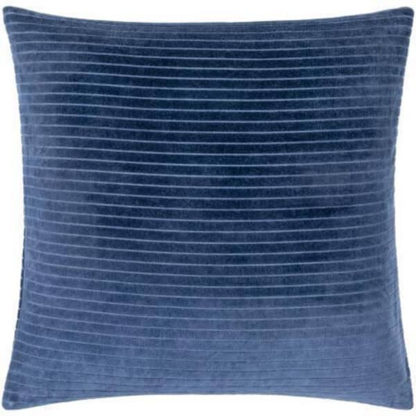 Cotton Velvet Stripes 22″x22″ Accent Pillow