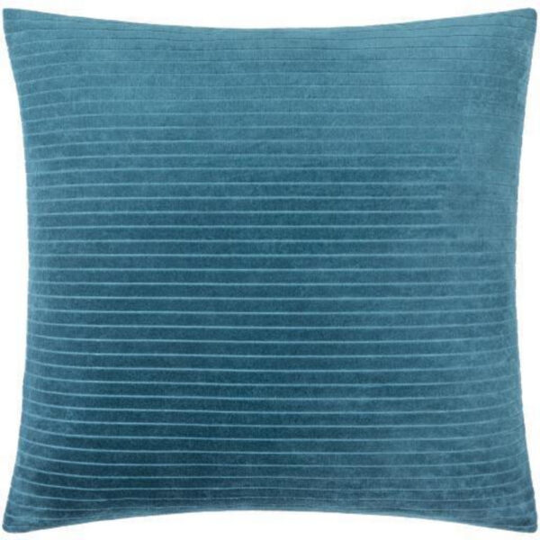 Cotton Velvet Stripes 18″x18″ Accent Pillow