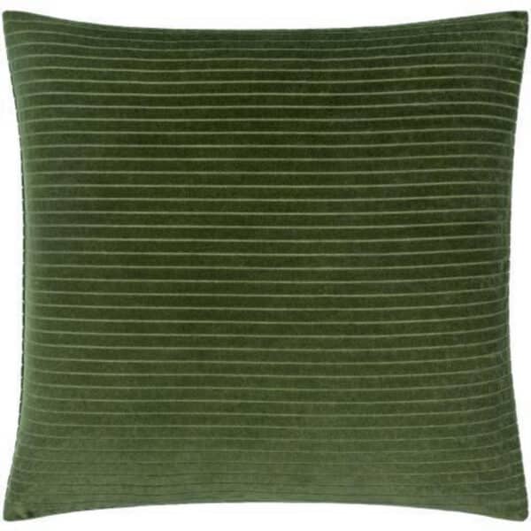 Cotton Velvet Stripes 22″x22″ Accent Pillow