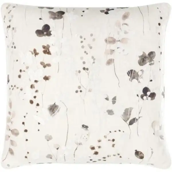 Painterly Florals 22″x22″ Accent Pillow