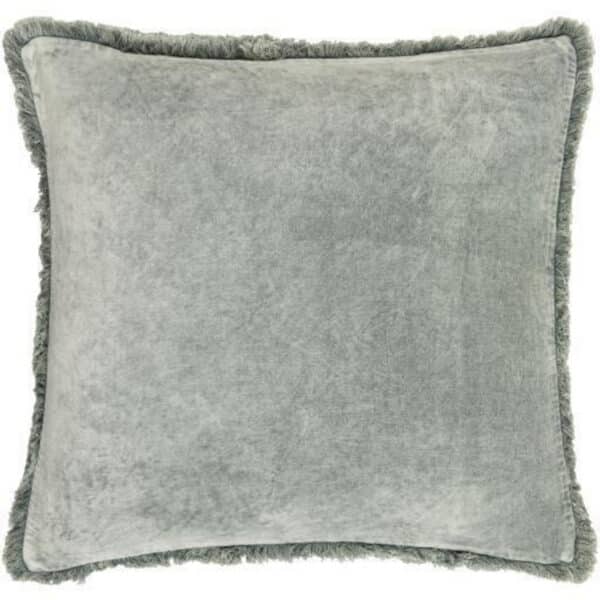 Washed Cotton Velvet 20″x20″ Accent Pillow
