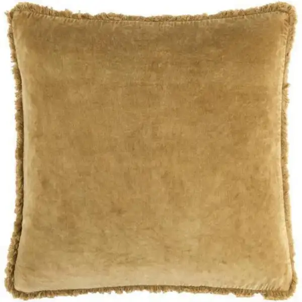 Washed Cotton Velvet 22″x22″ Accent Pillow