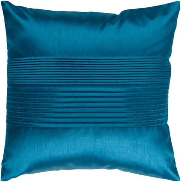 Solid Pleated 18″x18″ Accent Pillow