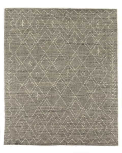 Nador Moroccan Hand Knotted 9'x12' Rug