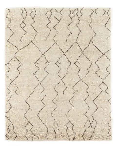 Moroccan Hand Knotted 10'x14' Rug