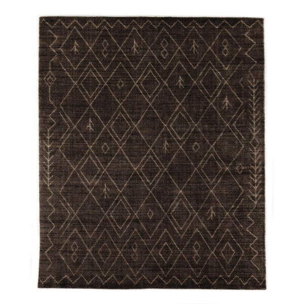 Nador Moroccan Hand Knotted 9'x12' Rug
