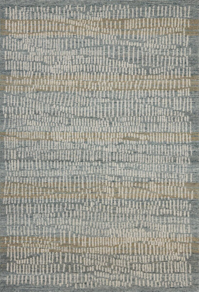Elias Ocean/Oatmeal 18"x18" Sample Rug