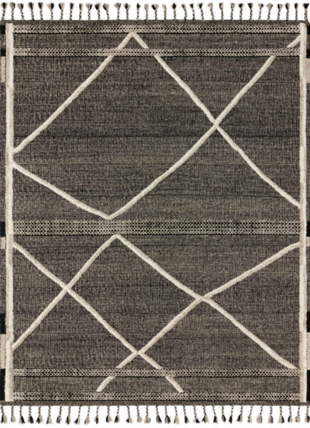Iman Beige/Charcoal Rug 