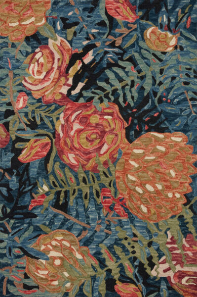 Belladonna Black/Fiesta Rug 