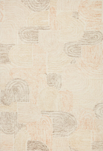 Milo Peach/Pebble Rug 