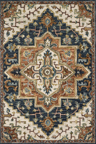 Victoria Blue/Multi Rug 
