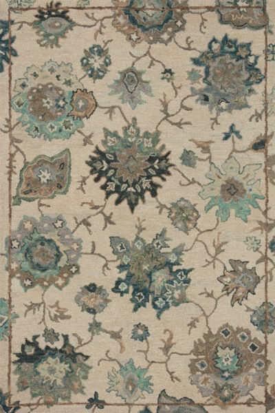 Padma Ivory/Blue Rug