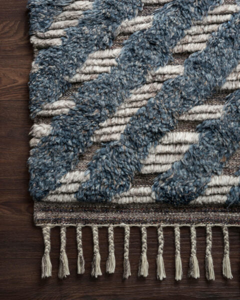 Khalid Blue/Pewter Rug 