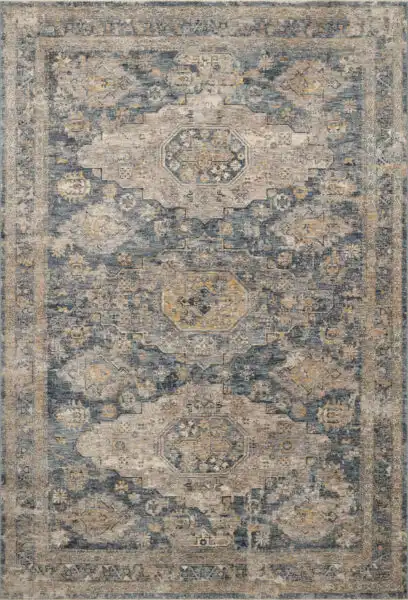 Gaia Denim/Taupe Rug