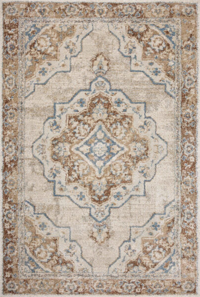 Tamryn Natural/Multi 1'6" Sample Rug