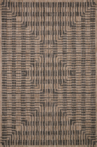 Isle Brown/Black 1'6" Sample Rug