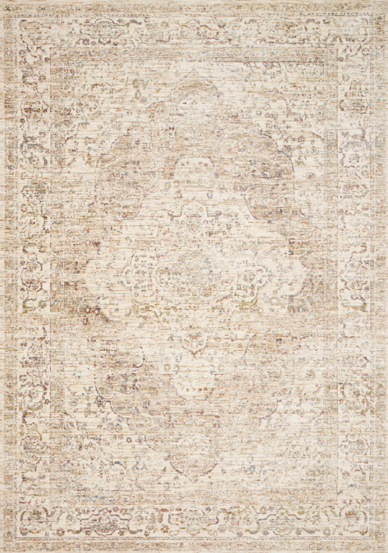 Revere Ivory/Berry 1'6" Sample Rug