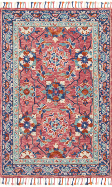 Zharah Rose/Denim 1'6" Sample Rug