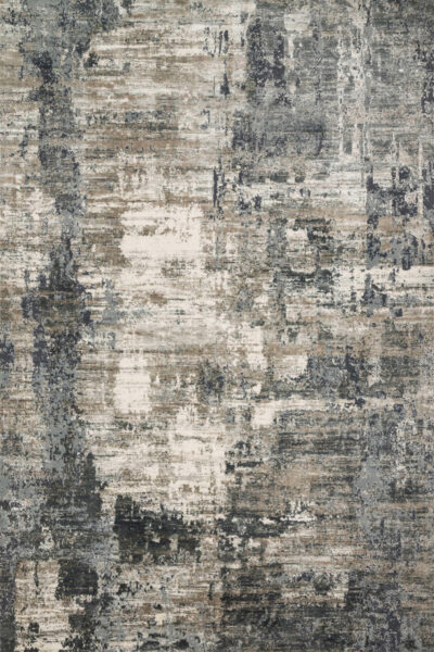 Cascade Ivory/Charcoal 1'6" Sample Rug
