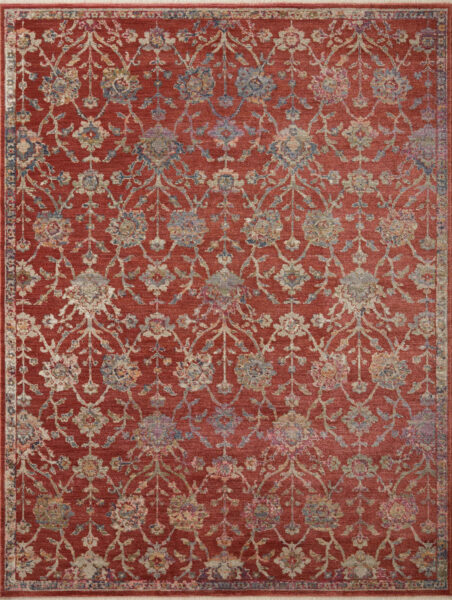 Giada Red/Multi 1'6" Sample Rug