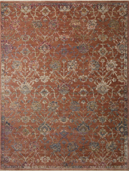Giada Terracotta/Multi 1'6" Sample Rug