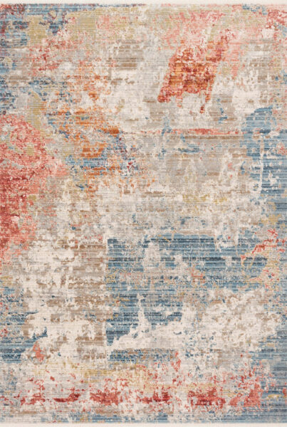 Claire Grey/Multi 1'6" Sample Rug