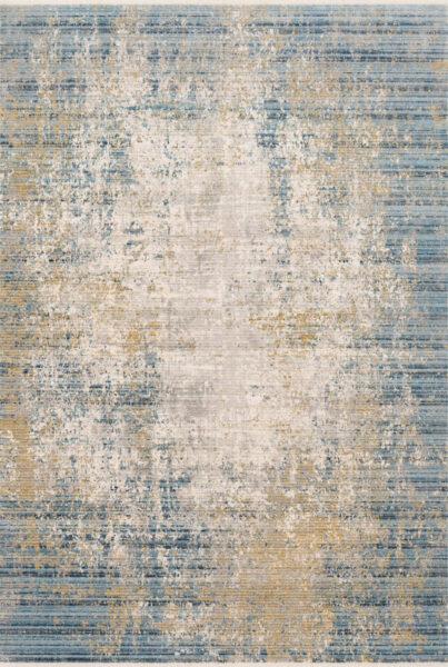 Claire Neutral/Sea 1'6" Sample Rug