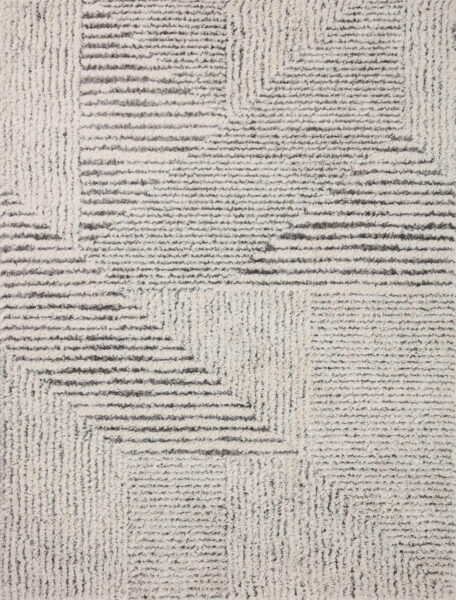 Levitt Ivory/Grey 1'6" Sample Rug