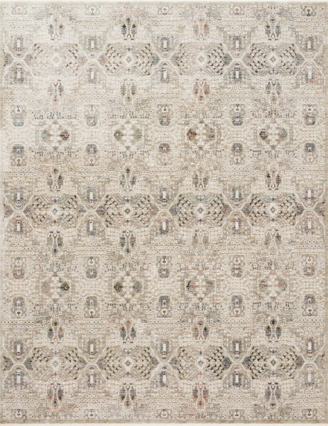 Theia Granite/Ivory 1'6" Sample Rug