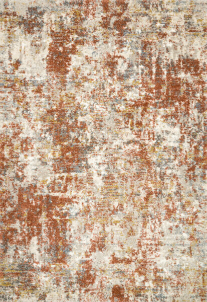 Landscape Rust 1'6" Sample Rug