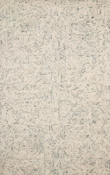 Peregrine Light Blue 1'6" Sample Rug