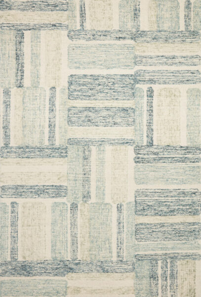 Milo Aqua/Denim 1'6" Sample Rug