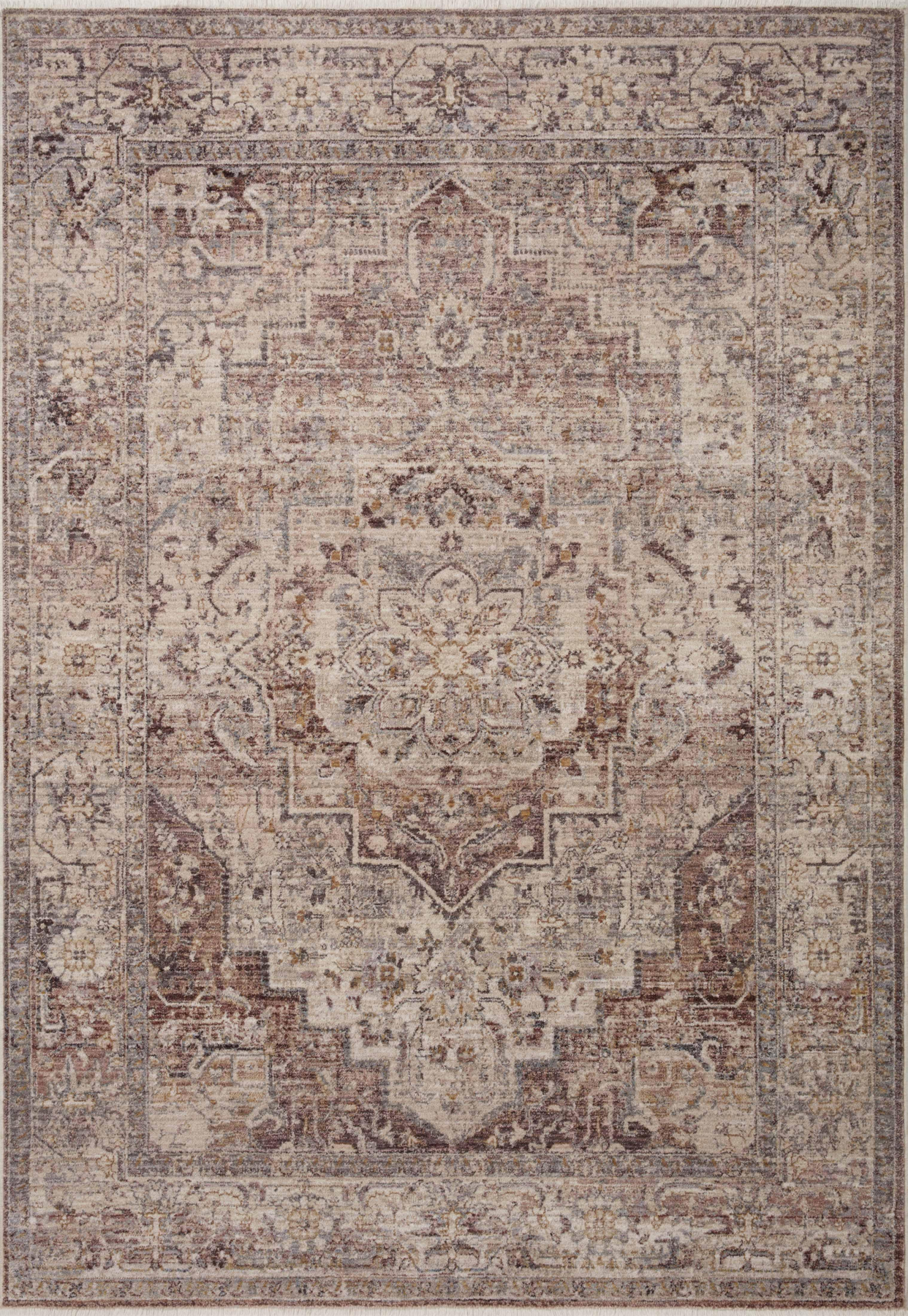 Lyra Berry/Stone Rug