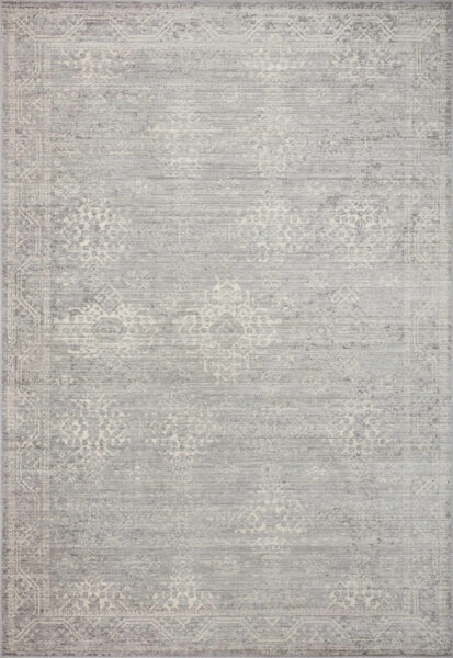 Indra Silver/Ivory Rug 