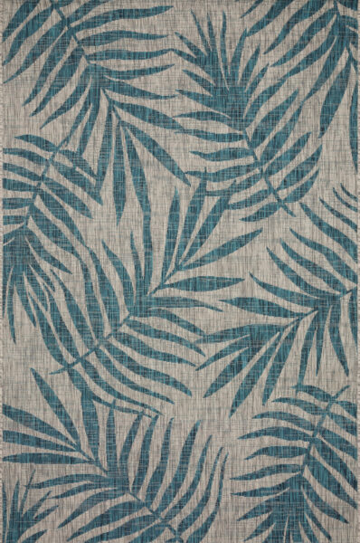 Isle Grey/Aqua Rug 