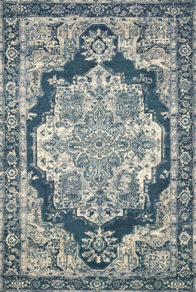 Mika Dark Blue Rug