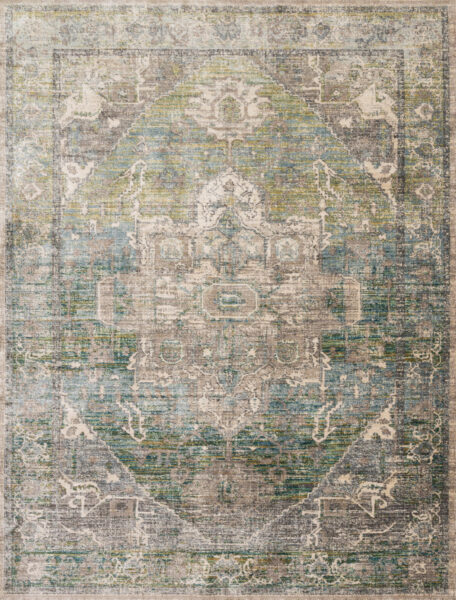 Javari Grass/Ocean Rug  - 7'10"x10'