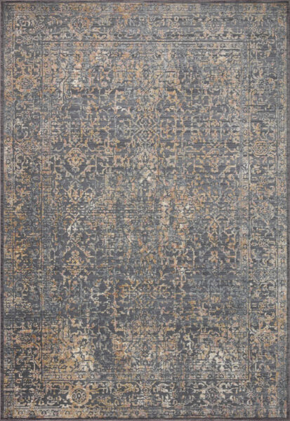 Indra Graphite/Sunset Rug