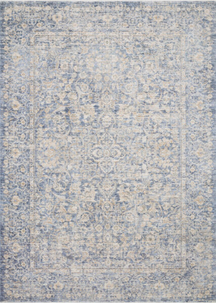 Pandora Blue/Gold Rug