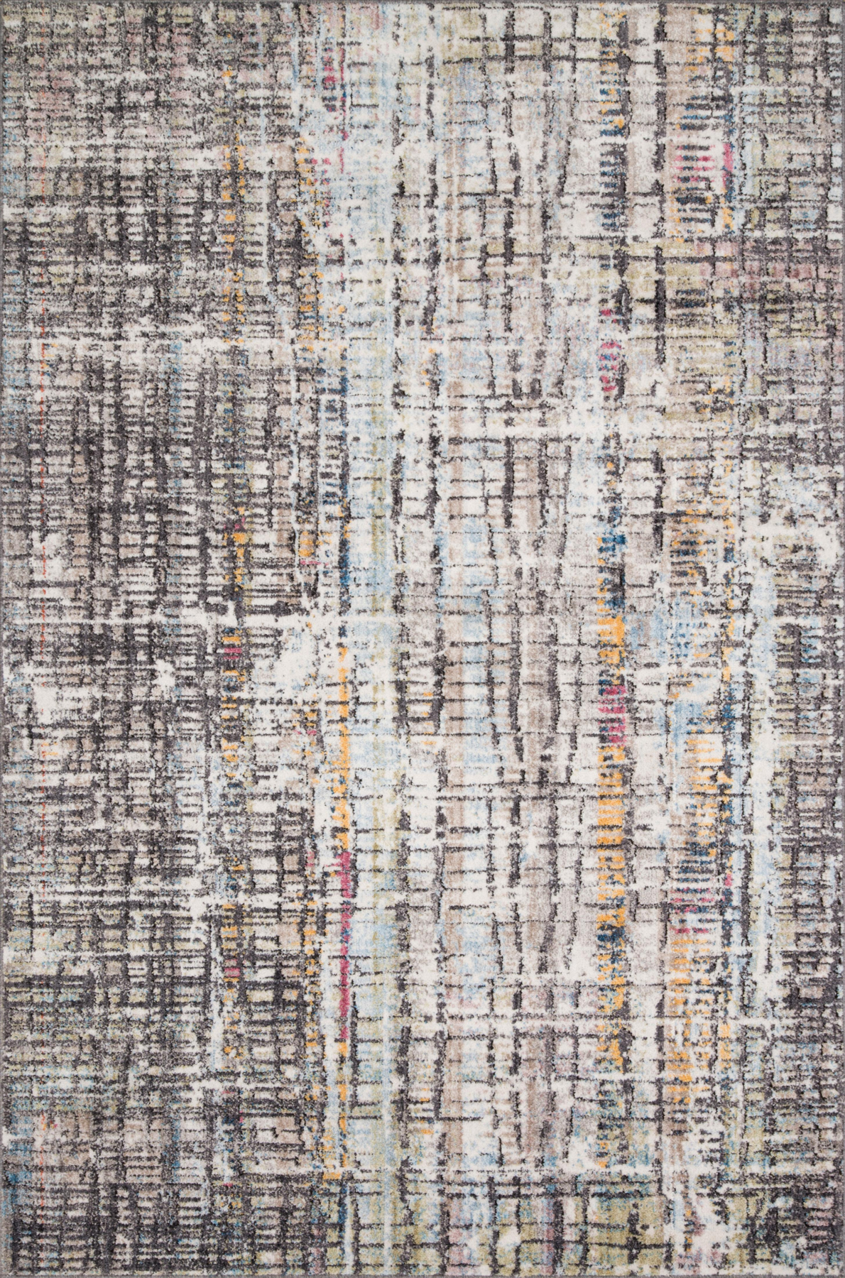 Medusa Charcoal/Multi Rug