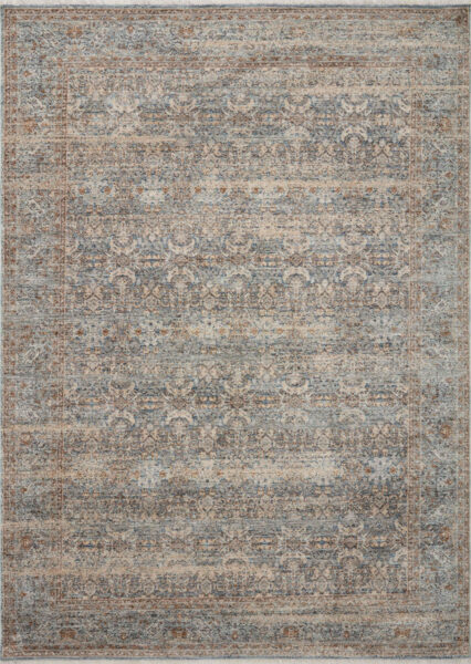 Blake Ocean/Mocha 1'6" Sample Rug