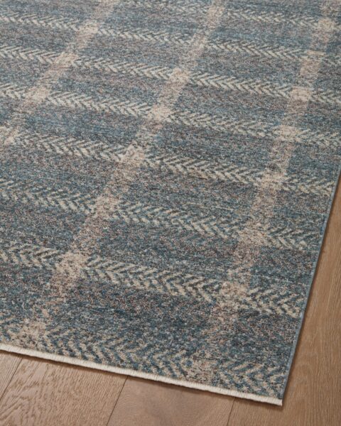 Ember Blue/Beige Rug 